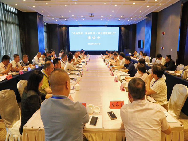 “侨连五洲·聚力贵州——海外侨商铜仁行”活动在铜仁举行